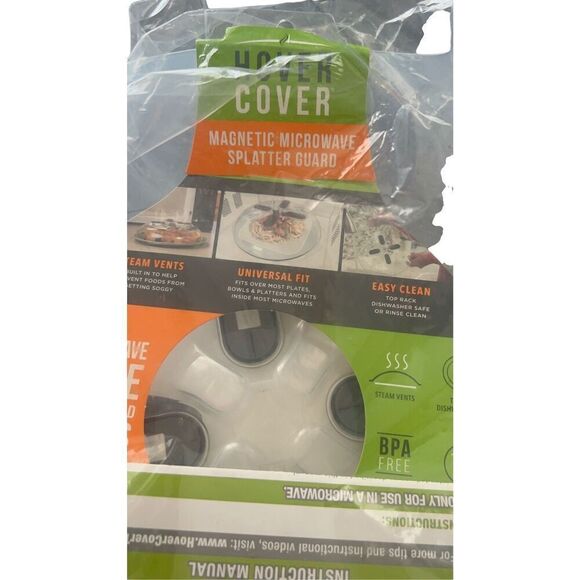 Hover Cover Magnetic Microwave Cover - Picture 9 of 12